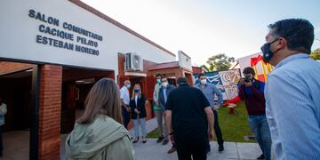 Capitanich y miembros del gabinete habilitaron las obras en la ciudad.