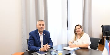 Hein y la diputada Bentos coincidieron en la necesidad de impulsar iniciativas que fortalezcan la accesibilidad en diferentes ámbitos.