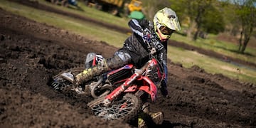Santino Riba piloto motocross