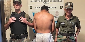 Balearon a un hombre en un asalto a un establecimiento rural, un detenido y un prófugo