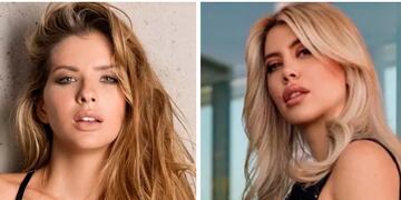 Wanda Nara y la China Suárez.
