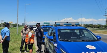 Los sujetos fueron aprehendidos en la Ruta Nacional 9.