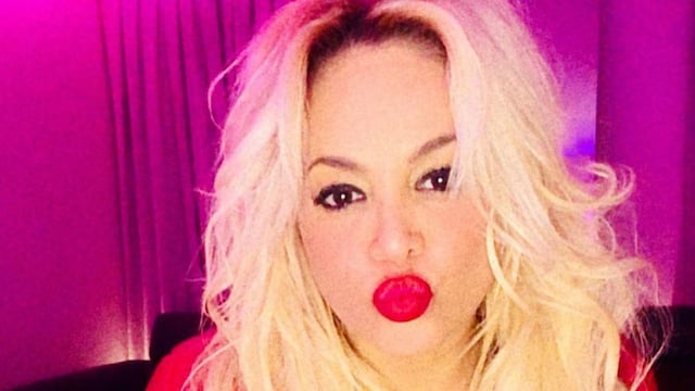 La rubia compartió una foto de Playboy totalmente desnuda. (Foto: Instagram)