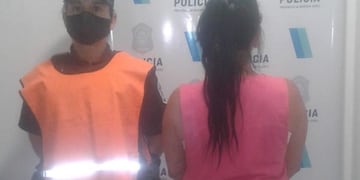 Golpeó a un hombre y fue aprehendida