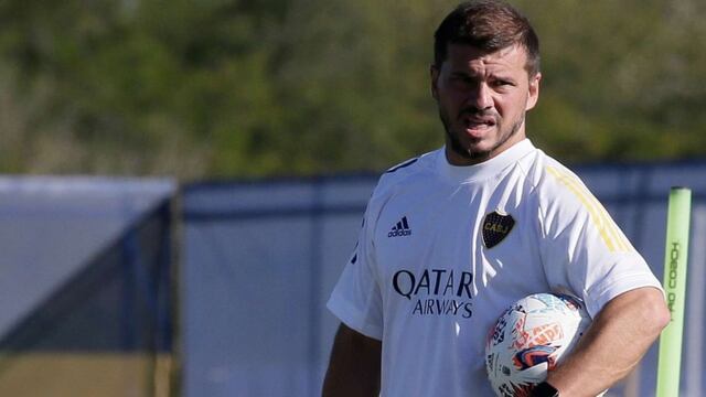 Mariano Herrón solo será DT interino en Boca.