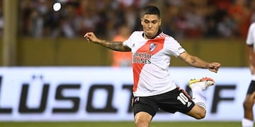 Juanfer Quintero se enojó y lo expulsaron ante Rosario Central.