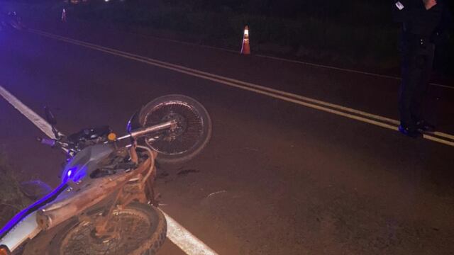 Dos motocicletas colisionaron en Campo Ramón.