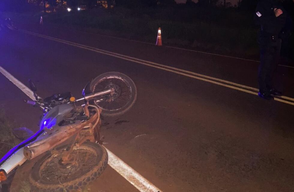 Dos motocicletas colisionaron en Campo Ramón