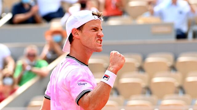 Diego Schwartzman hizo grandes puntos contra Rafael Nadal.