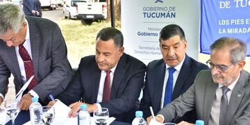 El convenio busca reconfigurar estos espacios como un sitio de memoria.