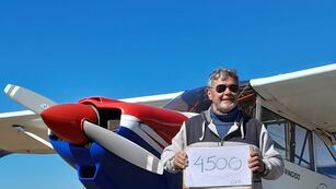 Daniel Micoli alcanzó los 4500 remolques volados