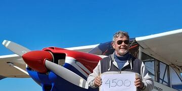 Daniel Micoli alcanzó los 4500 remolques volados