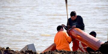 Recientemente colocaron una segunda bomba en la zona de la toma de agua.