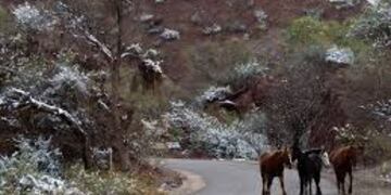 La belleza de la cordillera nevada es uno de los atractivos más destacados de esta temporada invernal