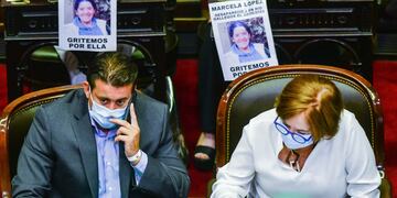 Sesion en la camara de dipitados por la ley de etiquetado Claudia Márquez , Paulo Cassinerio , Alejandra Vigo y Carlos Gutiérrez (Federico López Claro)