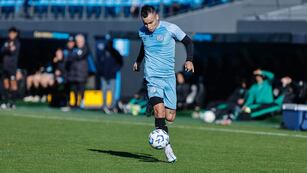 Lucas Zelarayán fue parte de los amistosos entre Belgrano y San Martín de San Juan jugado en el Gigante de Alberdi