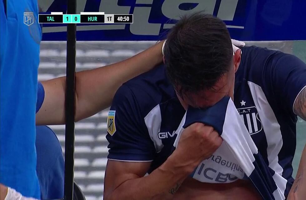 La lesión de Carlos Auzqui encendió las alarmas en Talleres