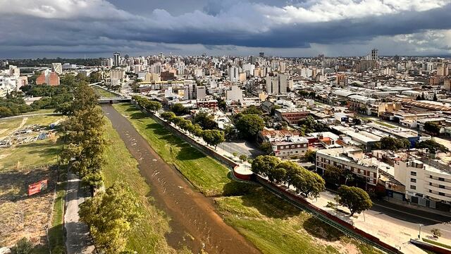 La alerta por tormentas fuertes se mantiene en la provincia de Córdoba. (Foto de redes @npc1406).
