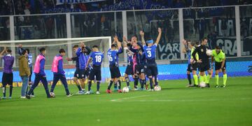 Después de ocho fechas, Talleres volvió a festejar un triunfo (Javier Ferreyra / La Voz).