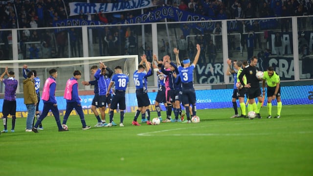 Después de ocho fechas, Talleres volvió a festejar un triunfo (Javier Ferreyra / La Voz).