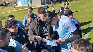 Mariano Troilo pasó 13 años en Belgrano, e hizo una donación histórica para las Divisiones Inferiores (Prensa Belgrano)