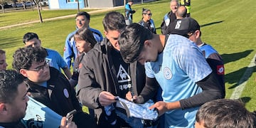 Mariano Troilo pasó 13 años en Belgrano, e hizo una donación histórica para las Divisiones Inferiores (Prensa Belgrano)