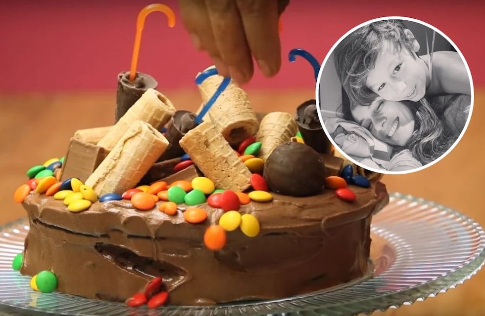 La mega torta de golosinas que eligió Pampita para sorprender a su hijo Beltrán en su cumpleaños