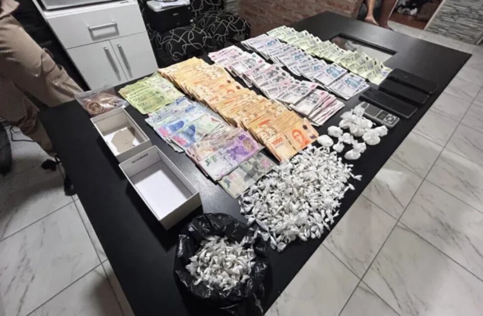 Desmantelan red narco en Concepción del Uruguay: 7 detenidos, drogas, armas y millones en efectivo