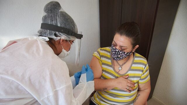 El lunes salen a vacunar a los distritos en San Rafael.