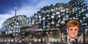 La futurista casa de Elton John en Toronto