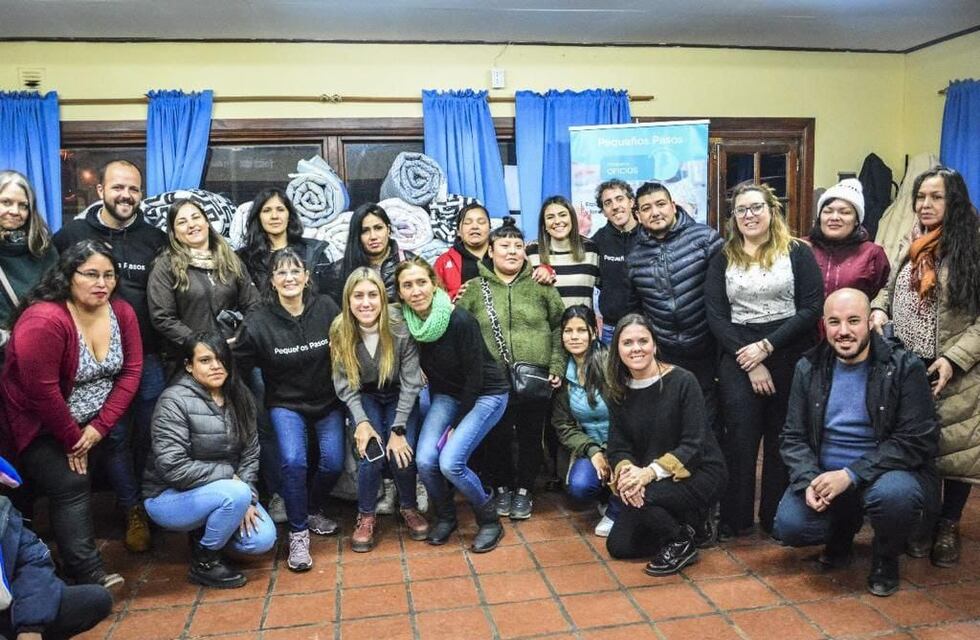 Importante jornada de “Mantas con propósito” en Ushuaia