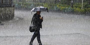 Continúa el tiempo inestable con lluvias y tormentas en toda la provincia