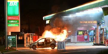 Graves disturbios de bolsonaristas.