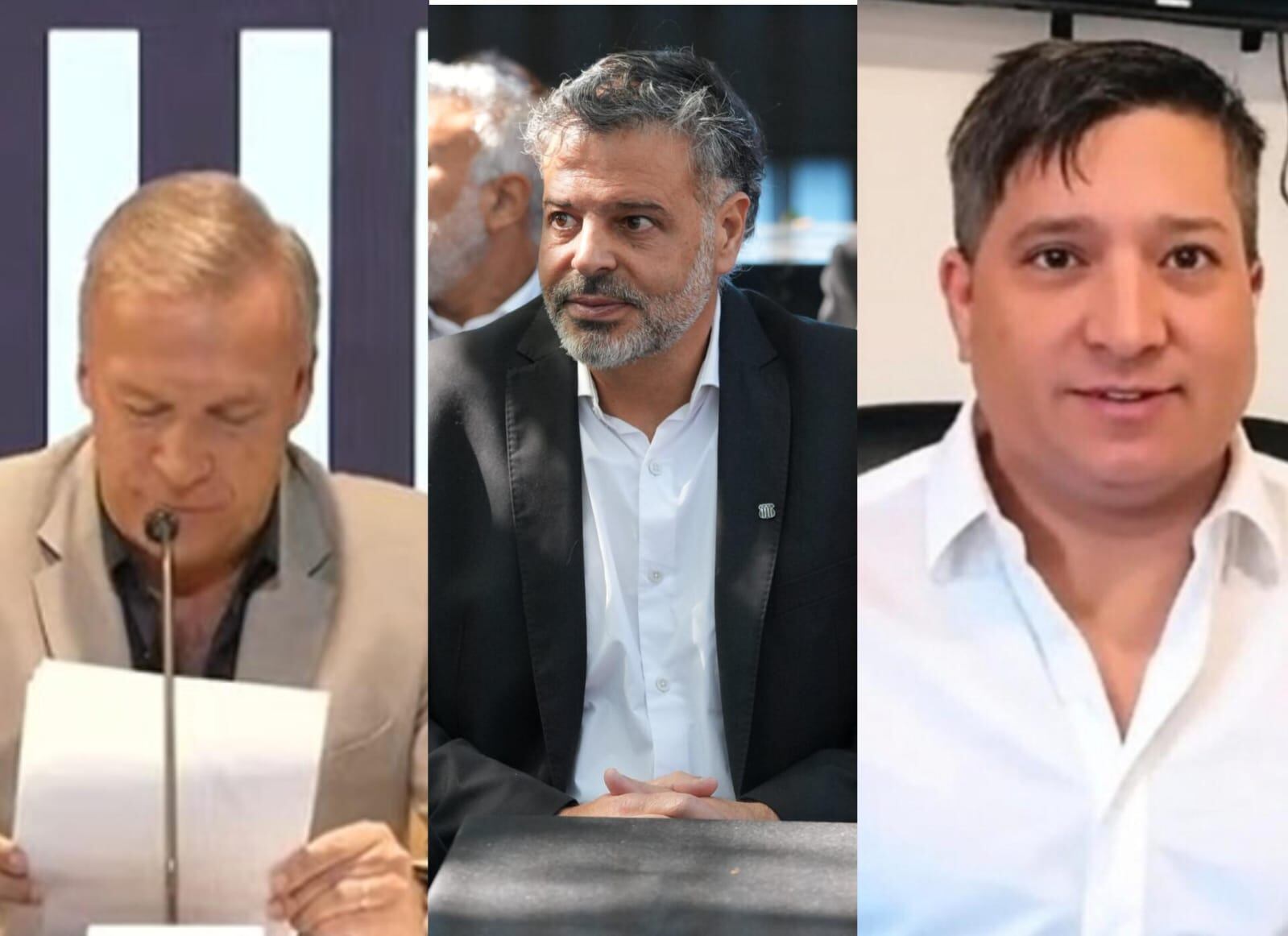 Fassi, Huespe y Gruppi. Los tres candidatos a presidente de Talleres. El cierre de lista es el viernes a las 17.