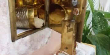 Un menor de edad demorado por la profanación al templo y sagrario de Corpus Christi. Policía de Misiones