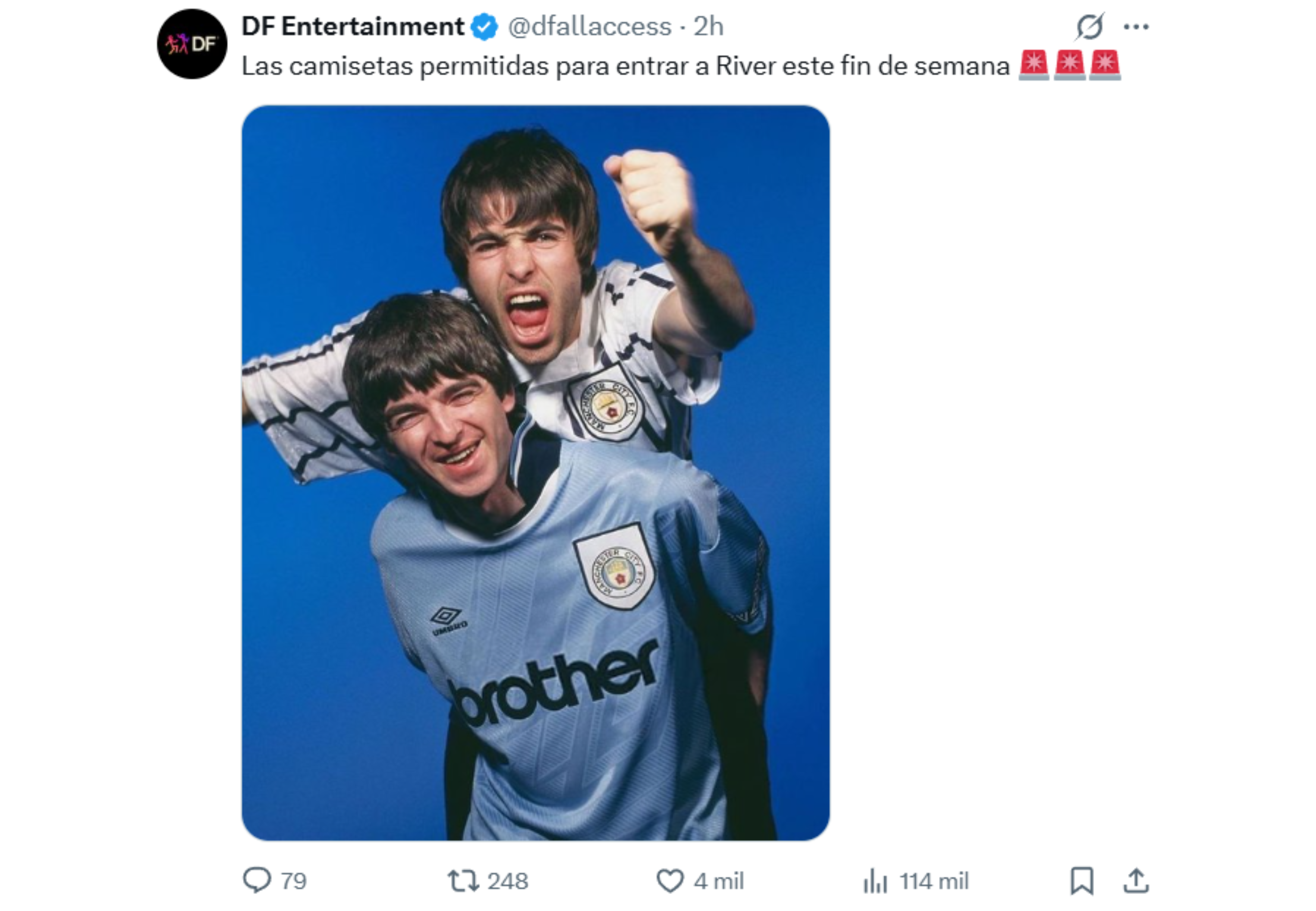 El anuncio de la productora.