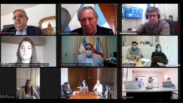 Presentaron la traza del corredor bioceánico.