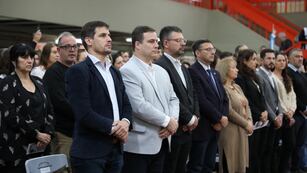 Acto del Día del Trabajador en Rafaela