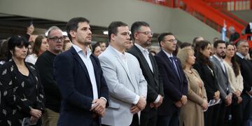 Acto del Día del Trabajador en Rafaela