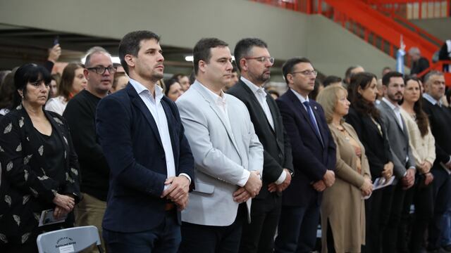 Acto del Día del Trabajador en Rafaela