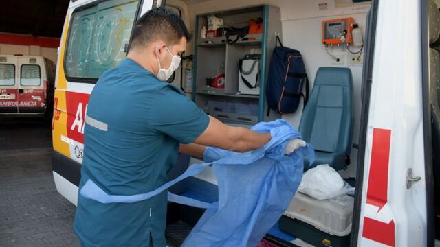 Este lunes es la última jornada en la que los profesionales prestan servicios. Diario Huarpe.