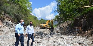 Realizan obras para prevenir la crecida del Río El Tala