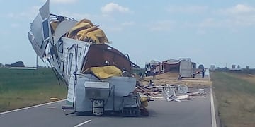 El impactante siniestro vial en Córdoba.
