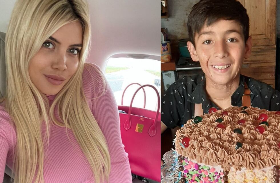 Wanda Nara confirmó su pedido para Joaquín Nahuel, el nene de las tortas: “Cuando venga Mauro festajamos en familia”