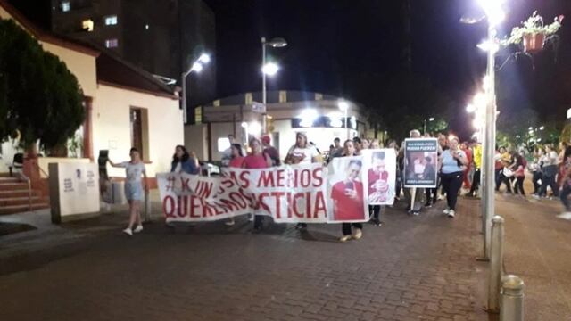 Marcharon pidiendo justicia por Agustín Ramírez y Josías Galeano en Oberá.