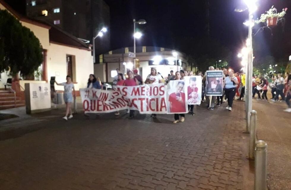 Marcharon pidiendo justicia por Agustín Ramírez y Josías Galeano en Oberá