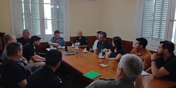 Nueva reunión del Comando Unificado, planificando los controles para recibir el 2023 en Rafaela