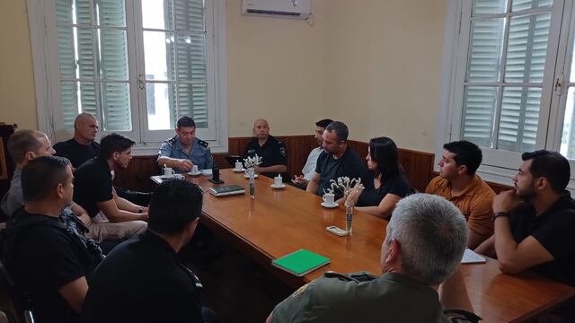 Nueva reunión del Comando Unificado, planificando los controles para recibir el 2023 en Rafaela