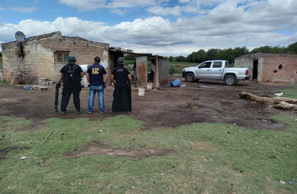 Tres allanamientos en Humberto Primo