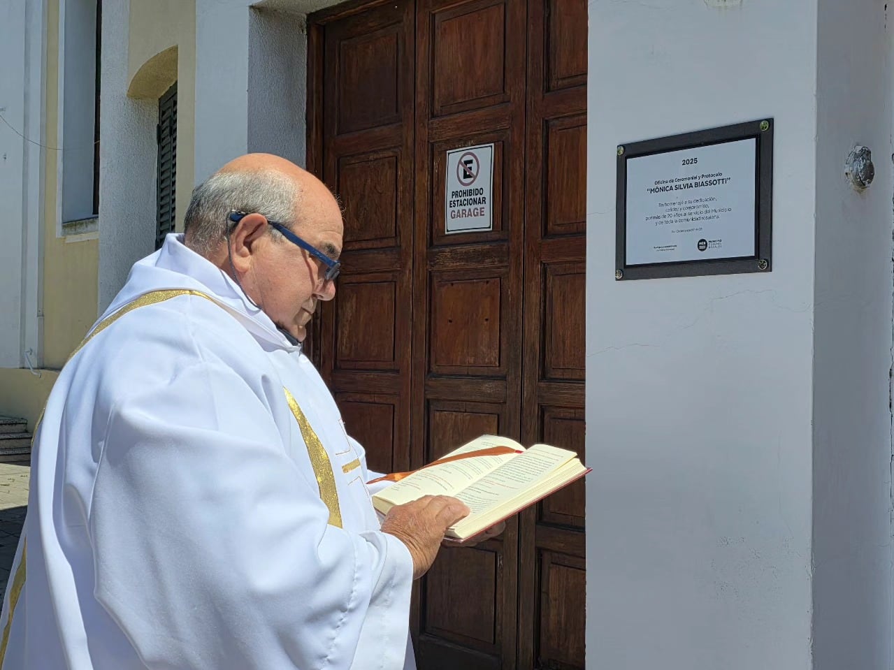El Municipio conmemoró con una placa a Mónica Biassotti